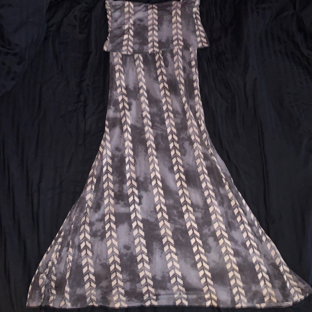 Strapless Midi Dress